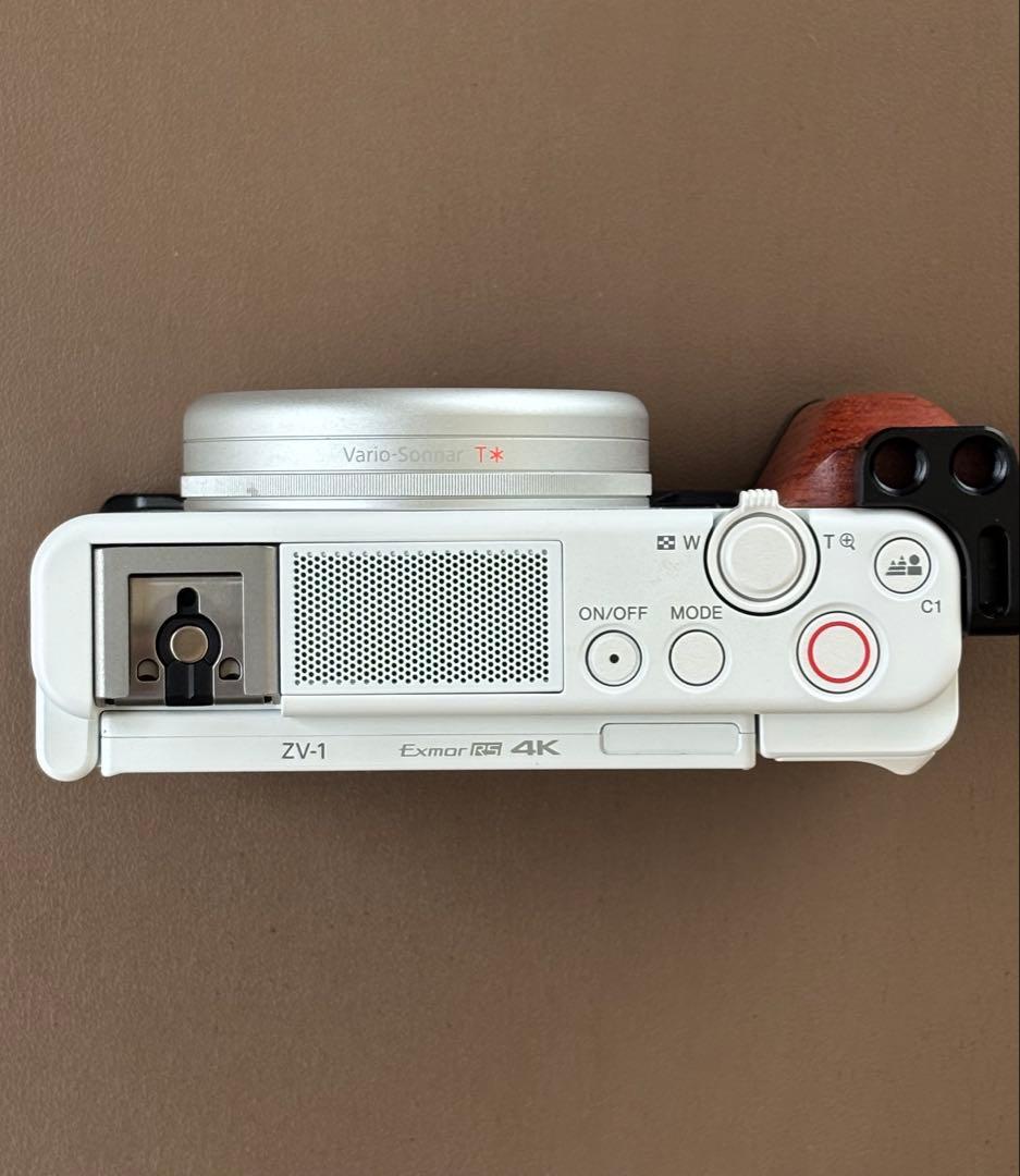 Sony ZV-1 ホワイト コンパクトデジタルカメラ