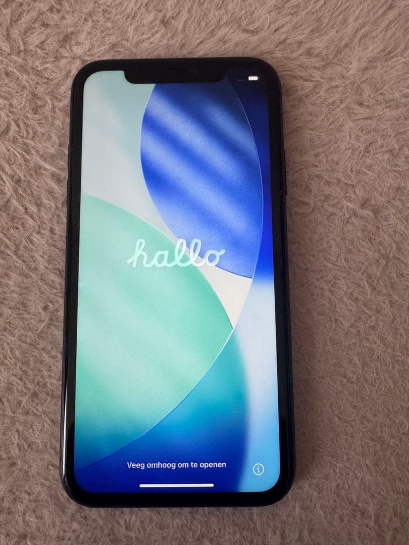 iPhone 11 ブラック 本体 SIMロック解除、初期化済み