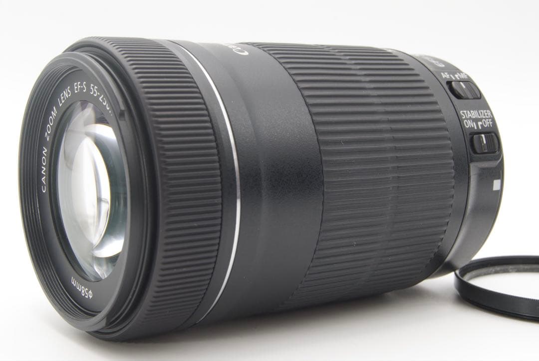 Canon EF-S 55-250mm IS STM 美品　手ぶれ補正　望遠