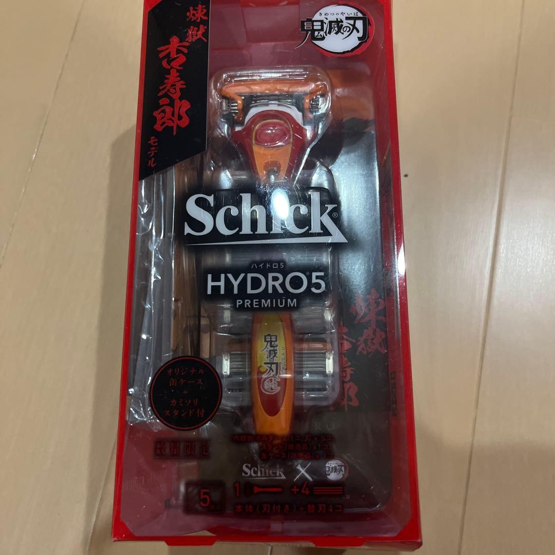 Schick HYDRO5 PREMIUM 煉獄杏寿郎缶ケース付き