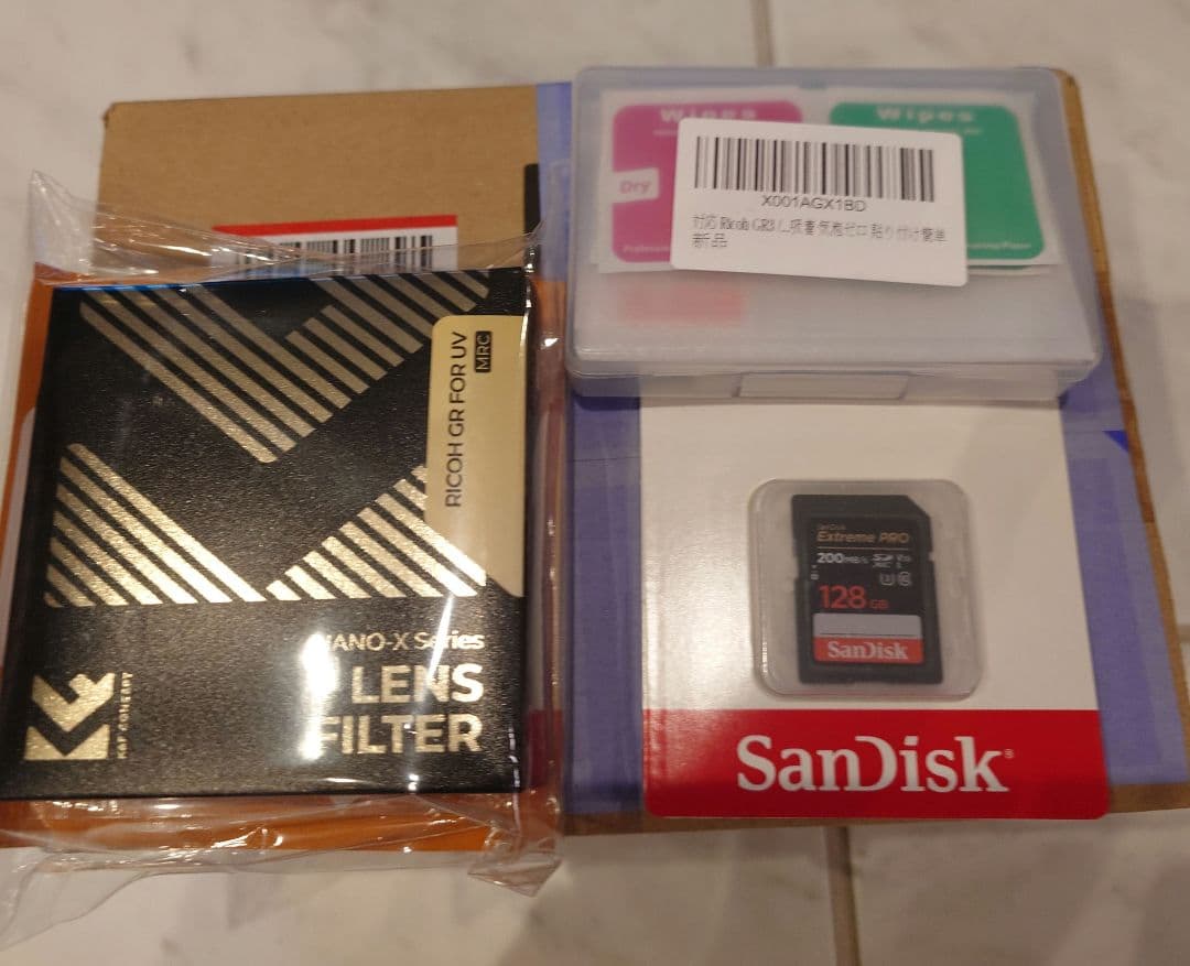 RICOH GR IIIX HDF 完全セット予備バッテリー、 チャージャー付き