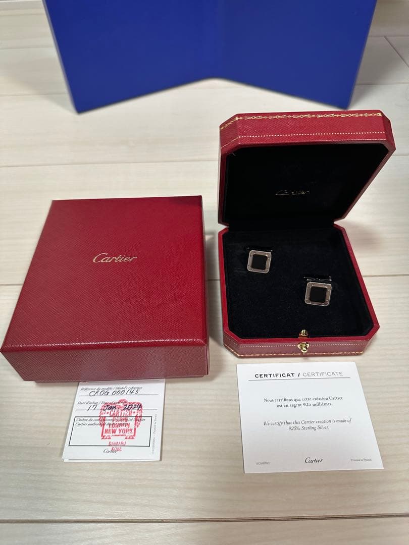 Cartier / サントス ドゥ カルティエ カフリンクス