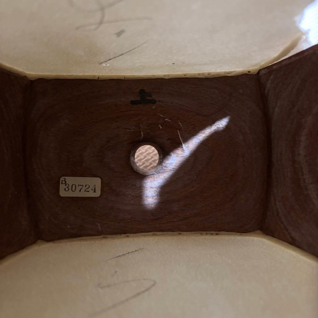 長唄三味線 細棹 丸打胴 さわり山 ハードケース 楽譜付き 五厘大胴 経木