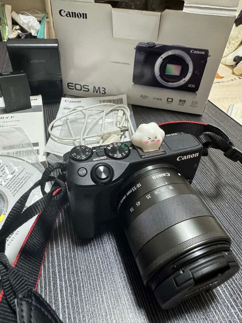 Canon EOS M3 ミラーレスカメラ 18-55mm