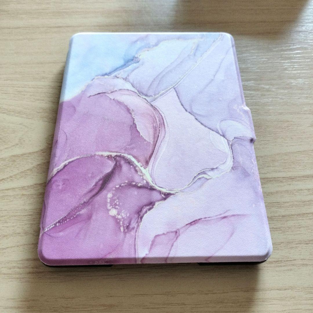 Kindle 6インチ マーブルカバー付き