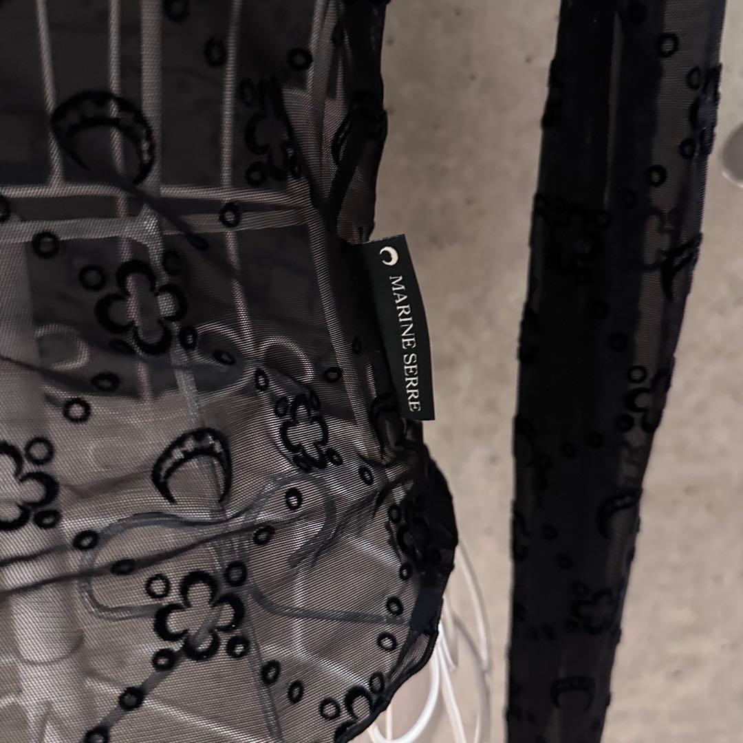 新品MARINE SERRE シースルー　トップス 最終値下げ