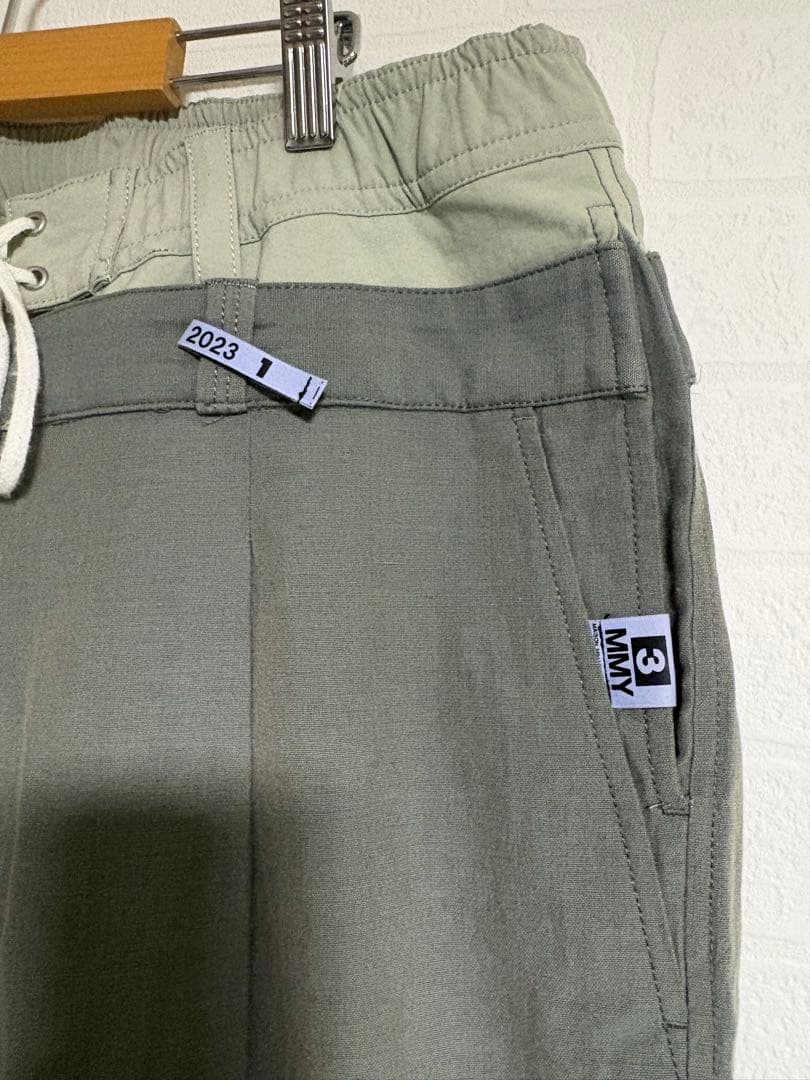 Maison Mihara Yasuhiro 2023ss ダブルウエストパンツ