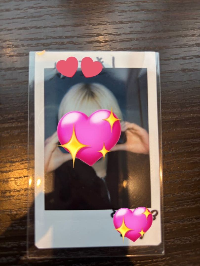 idntt アイデンティティ チョンミョン ポラロイド サイン入り チェキ