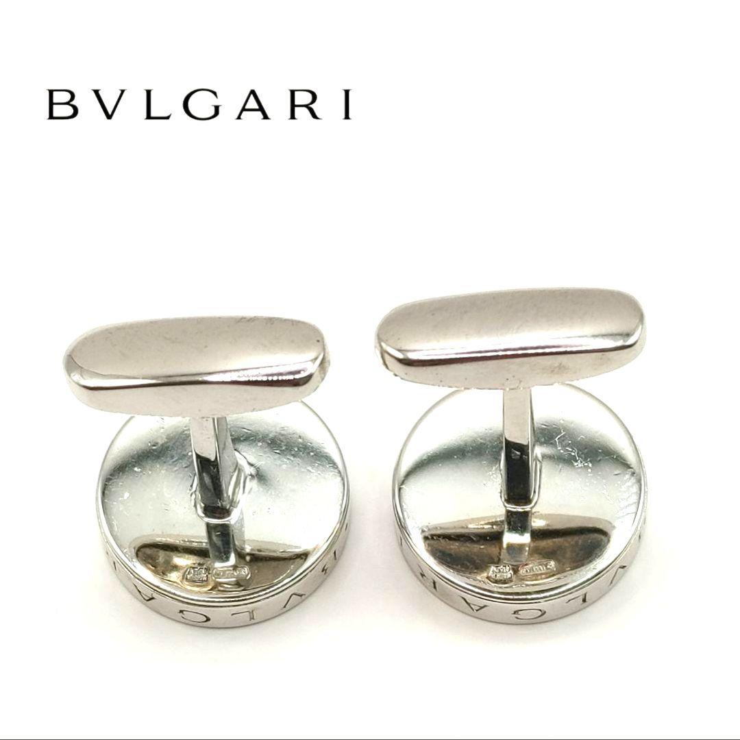 BVLGARI ブルガリ オプティカル カフス オニキスSV925 シルバー
