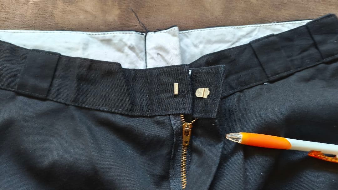 Dickies 874 USA製 チビタグ 80s ビンテージ　ブラック 28