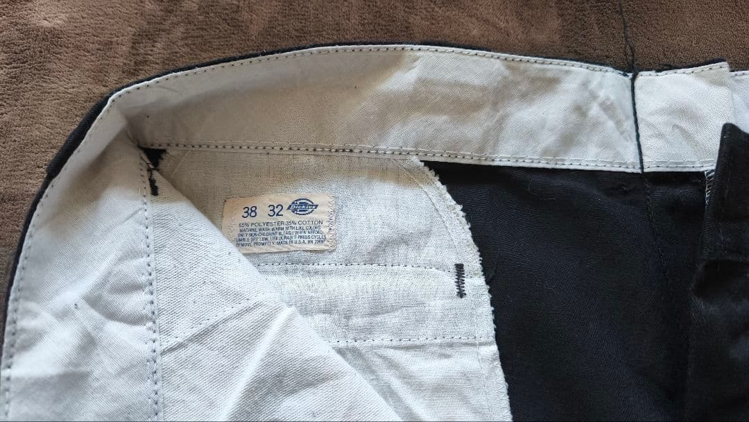 Dickies 874 USA製 チビタグ 80s ビンテージ　ブラック 28