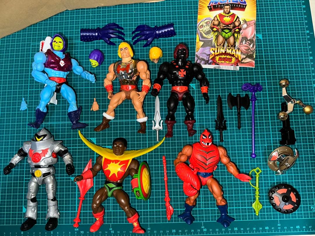 て*と様 ヒーマン マスターオブユニバース 6体セット!