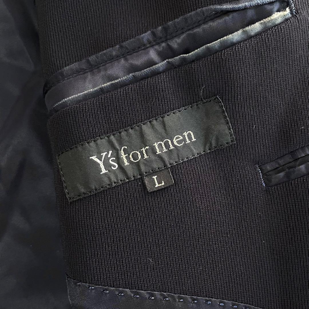 Y's for men ウール 総裏地 ジャケット パンツ スーツ 上下 紺