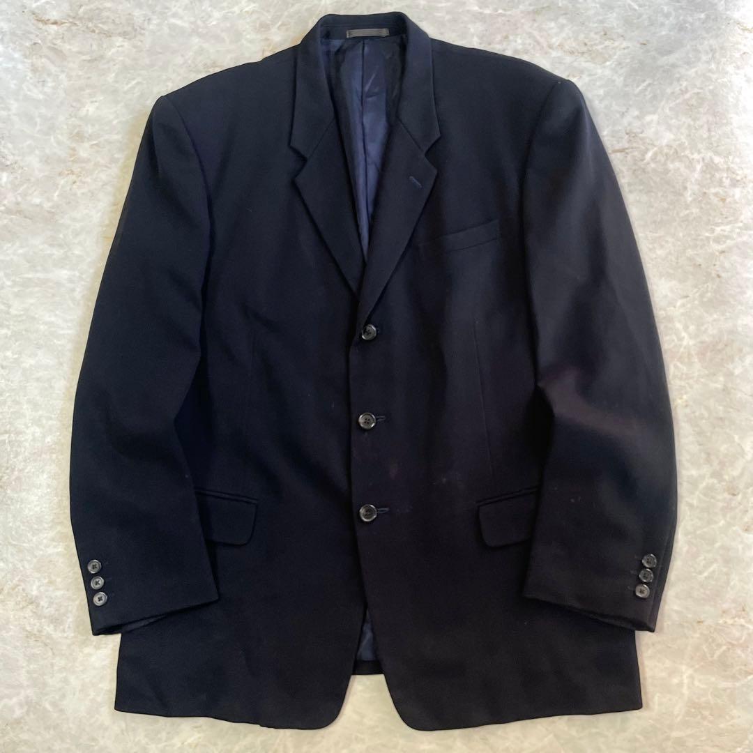 Y's for men ウール 総裏地 ジャケット パンツ スーツ 上下 紺