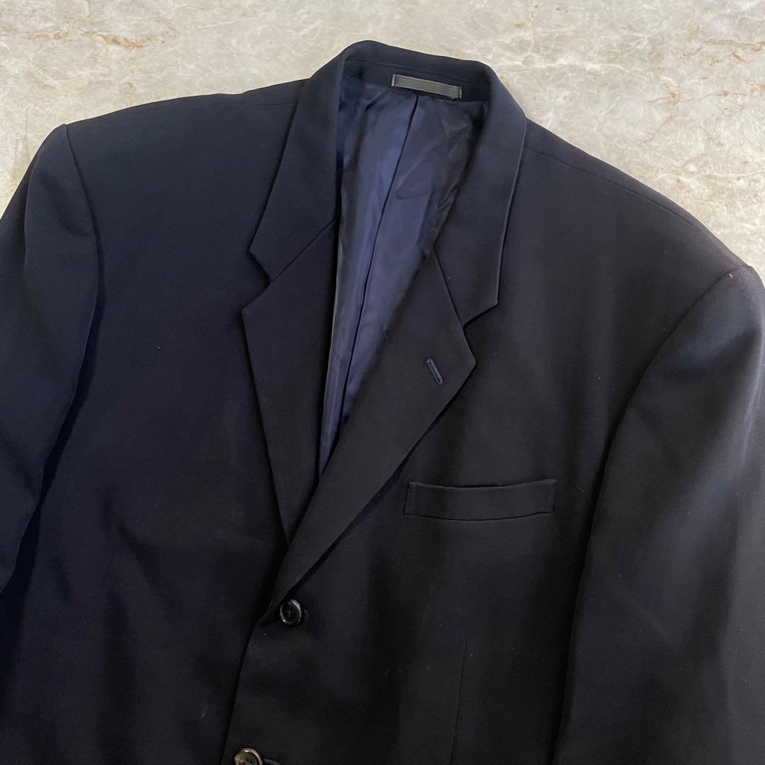 Y's for men ウール 総裏地 ジャケット パンツ スーツ 上下 紺