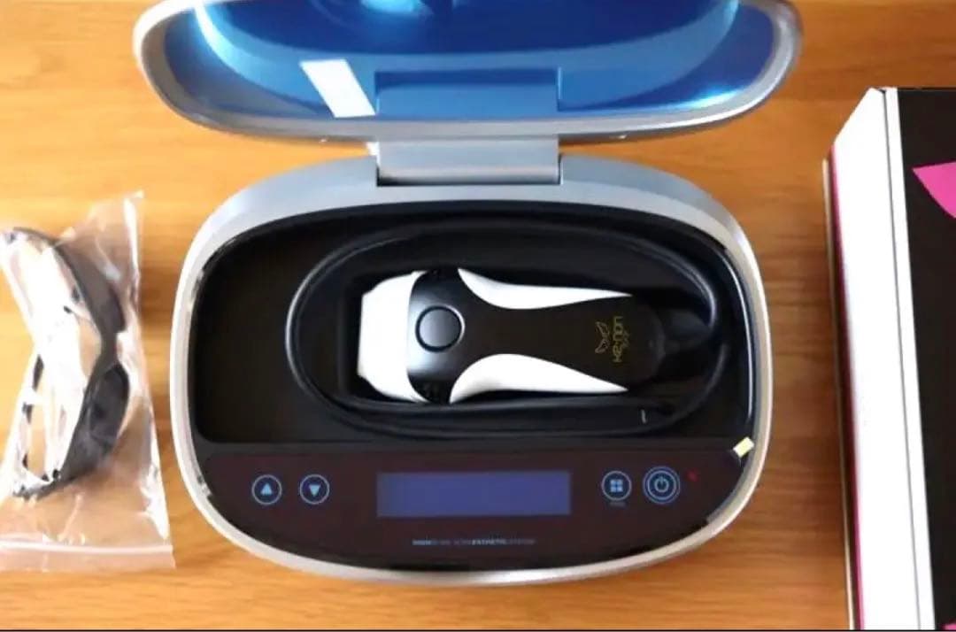 【超美品】ケノン 脱毛器 Ver.8.6J ブラック｜全身対応・付属品完備