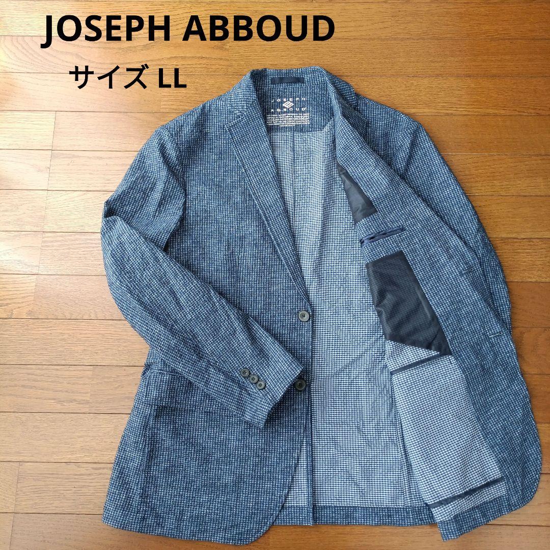 新品同様 JOSEPH ABBOUD メンズ シアサッカー テーラードジャケット