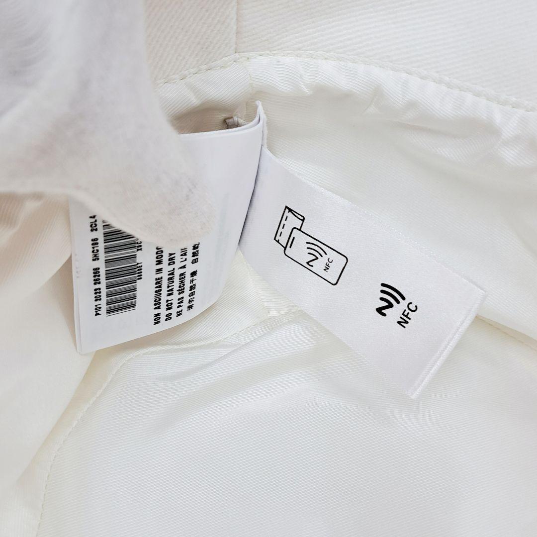 miumiu ミュウミュウ バケットハット コットン S ホワイト