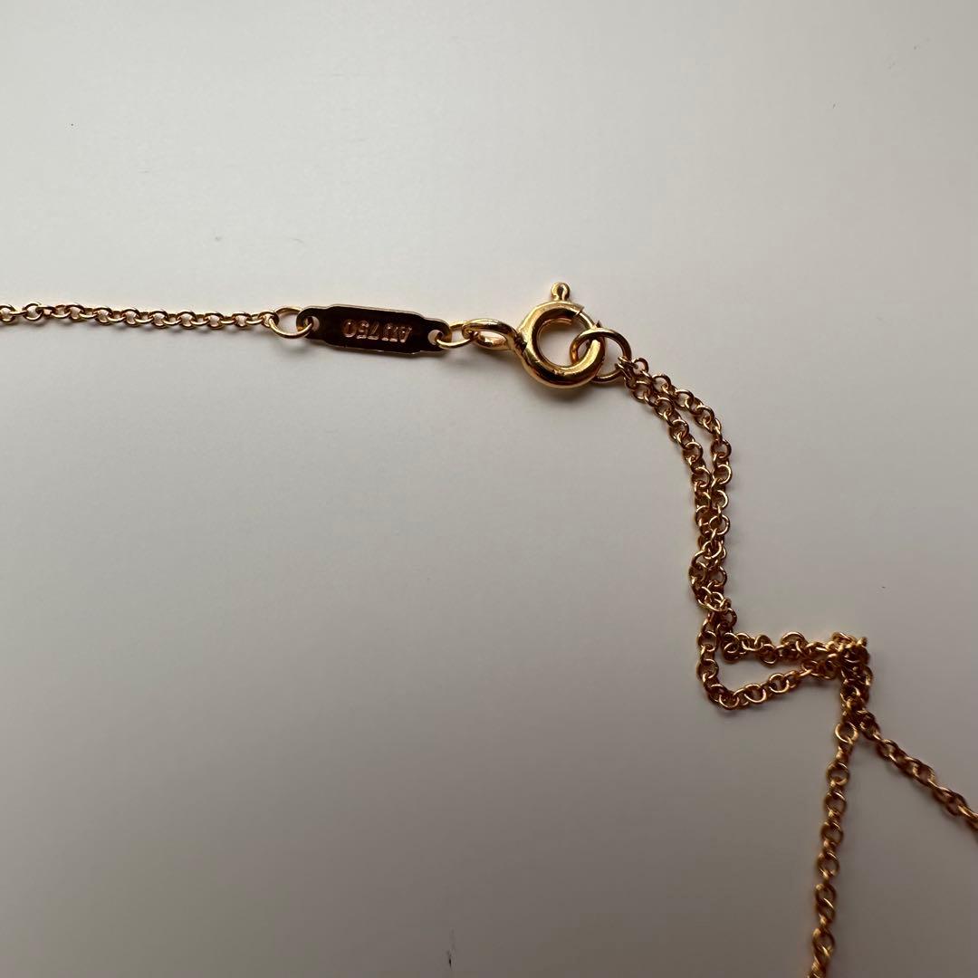 Tiffany Tスマイルペンダント ローズゴールド スモール