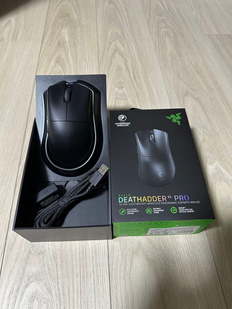 Razer DeathAdder V3 Pro 美品 箱付き 動作確認済み