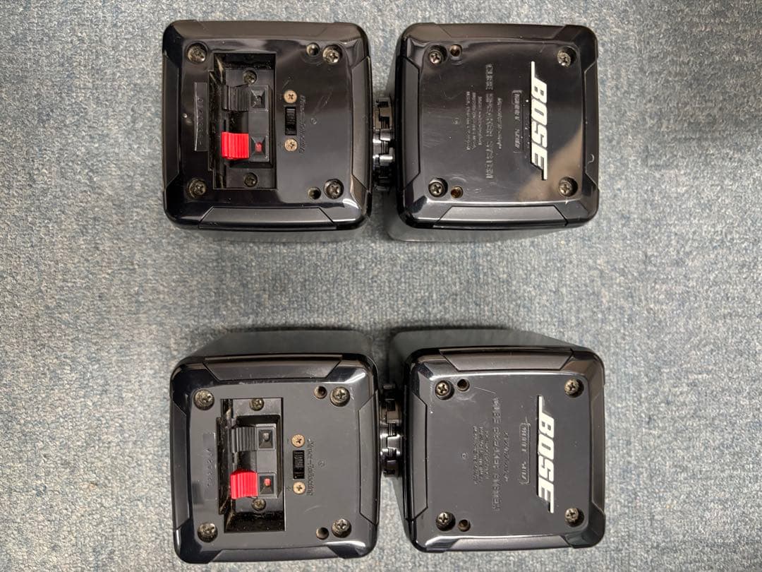 Bose スピーカー 4個セット ブラック