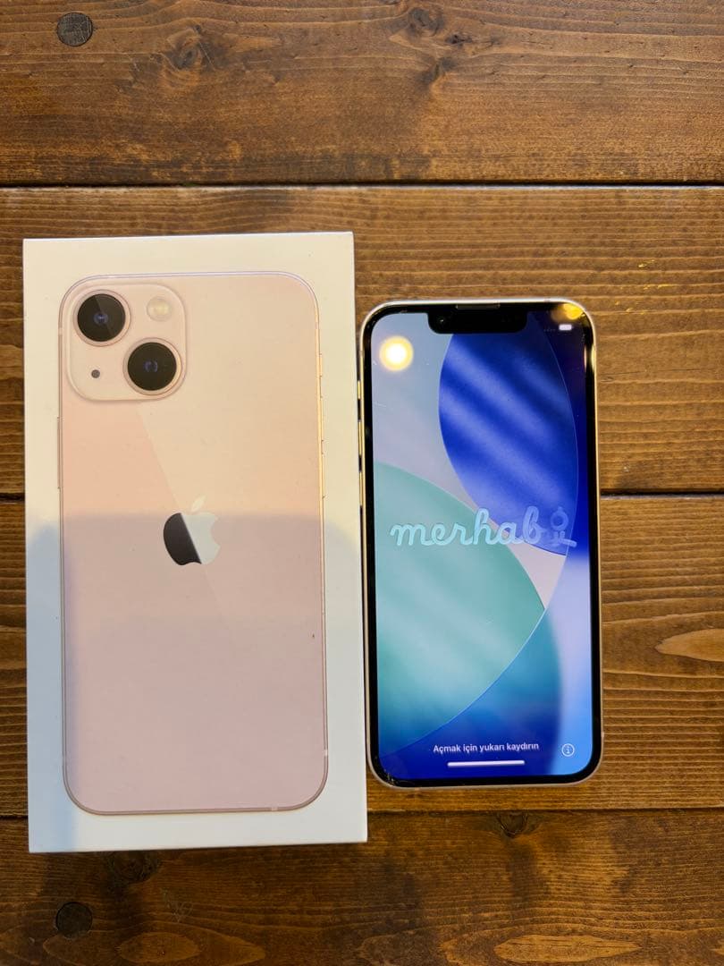 iPhone 13 mini ピンク　128GB 箱あり