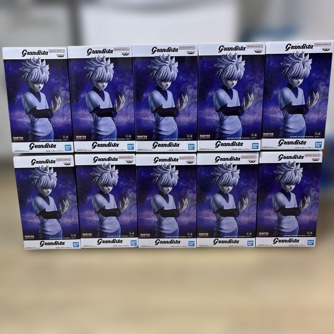 【未開封】【送料無料】【１０個】HUNTER×HUNTER キルア フィギュア