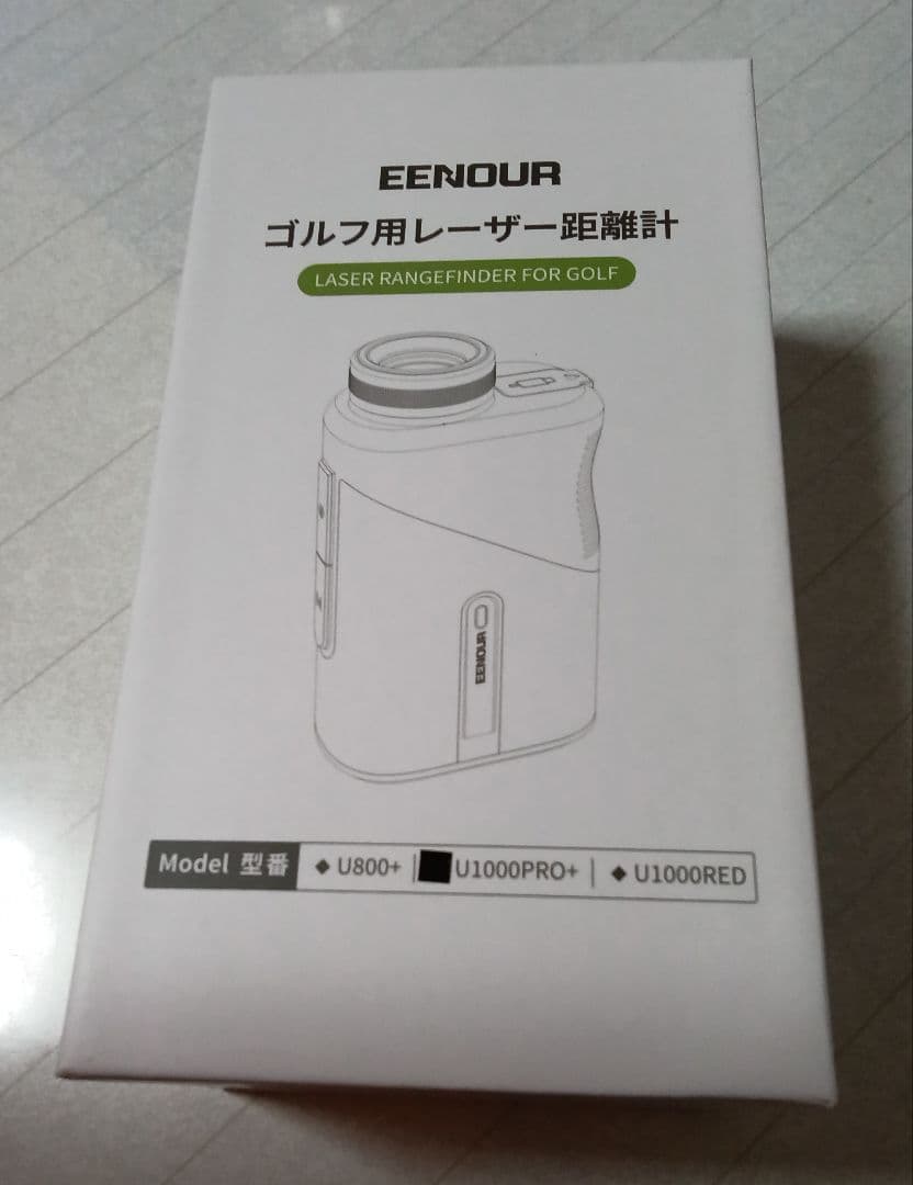 訳有・最安★未使用レーザー距離計 EENOUR U1000PRO＋(プラス) 白