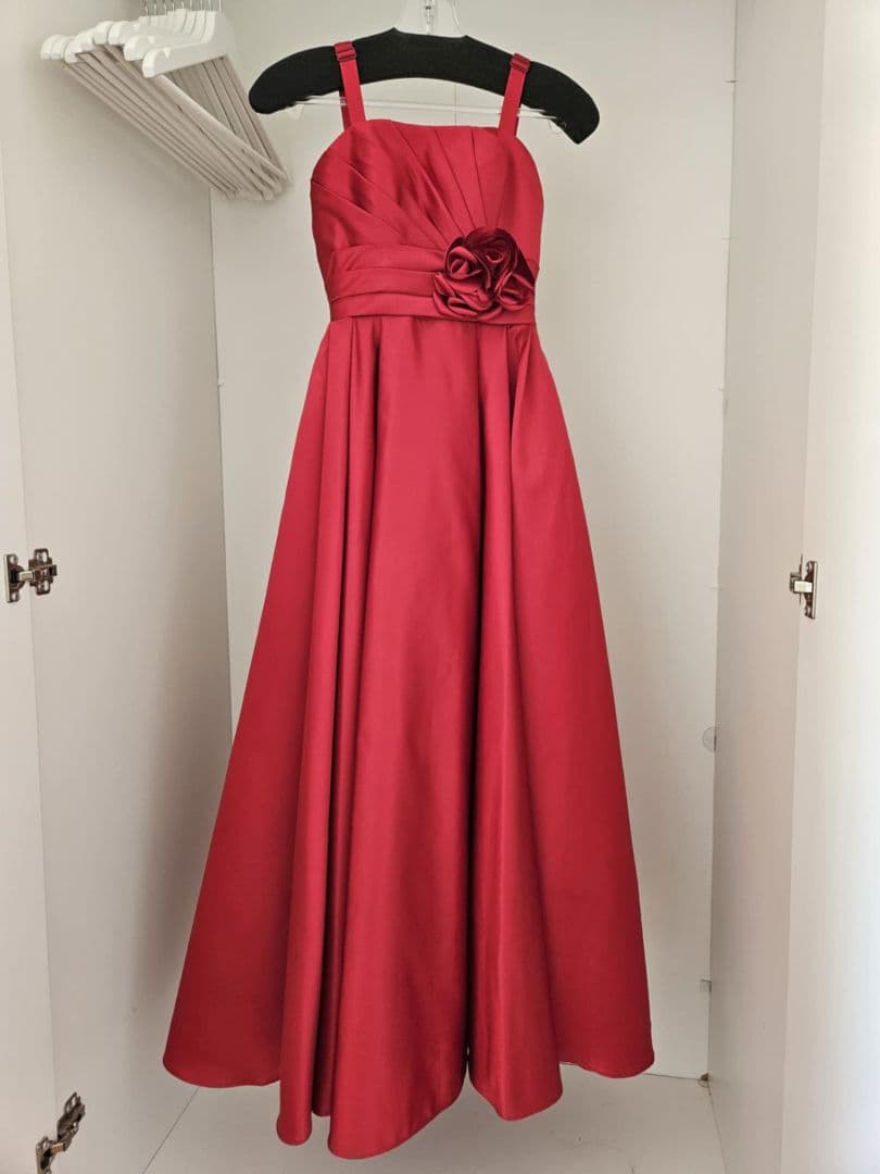 tweed ジュニア　レッドドレス