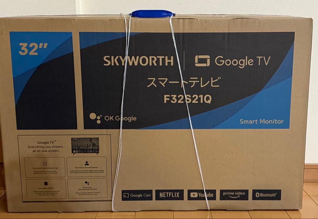 SKYWORTH32インチGoogle TV スマート液晶テレビ F32S21Q