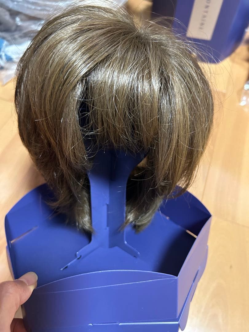 ブラウン ショートボブ ウィッグ