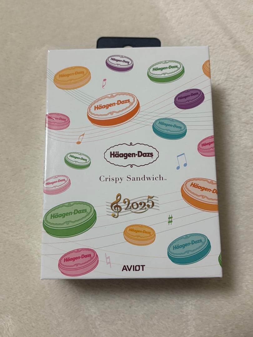 【送料無料】新品ハーゲンダッツ AVIOTTE-Q3 ワイヤレスイヤホン　非売品