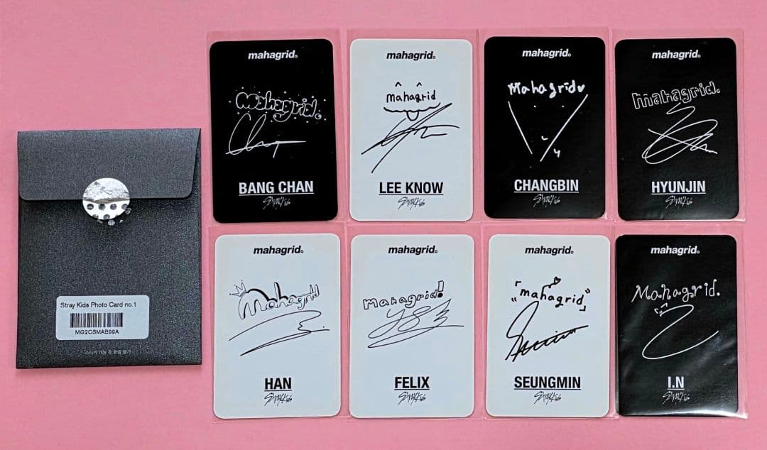 Stray Kids MAHAGRID フォトカードセット トレカ No.1