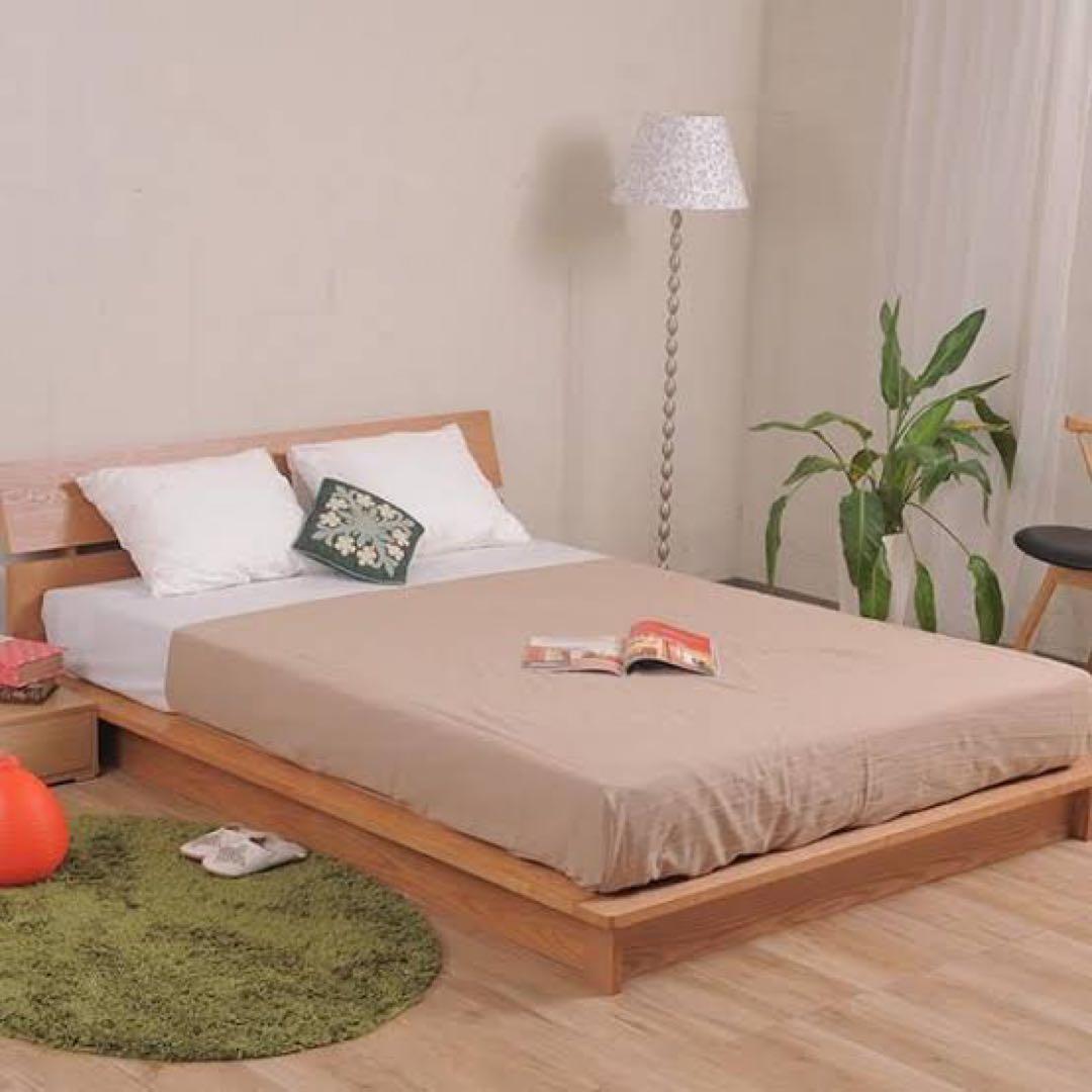 木製 ベッドフレーム