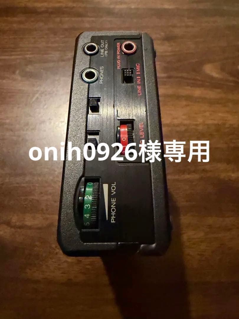 【整備済み稼働品】SONY WM-D3 カセットウォークマン WALKMAN