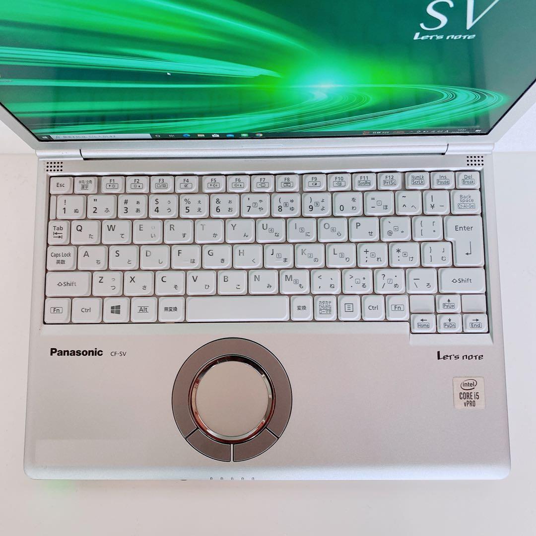 【美品】SV9爆速SSD1TB 8GBレッツノート第10世代パソコンPC