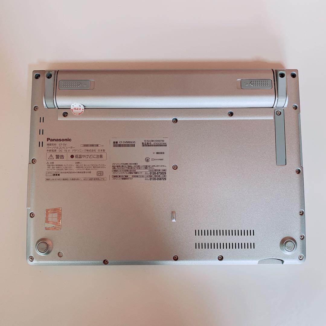 【美品】SV9爆速SSD1TB 8GBレッツノート第10世代パソコンPC