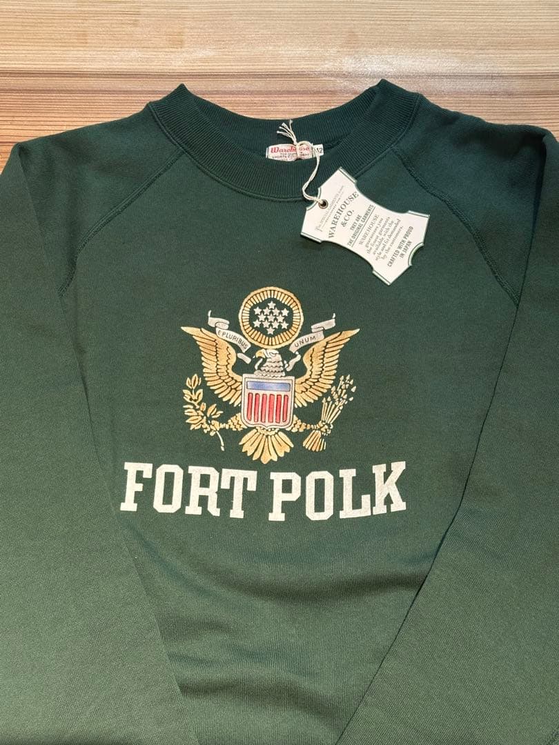 【新品】Warehouse ウェアハウスエンブレム スウェット 42