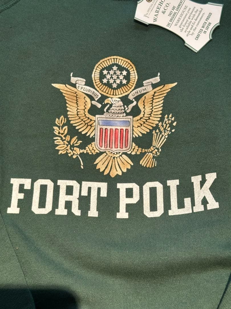 【新品】Warehouse ウェアハウスエンブレム スウェット 42