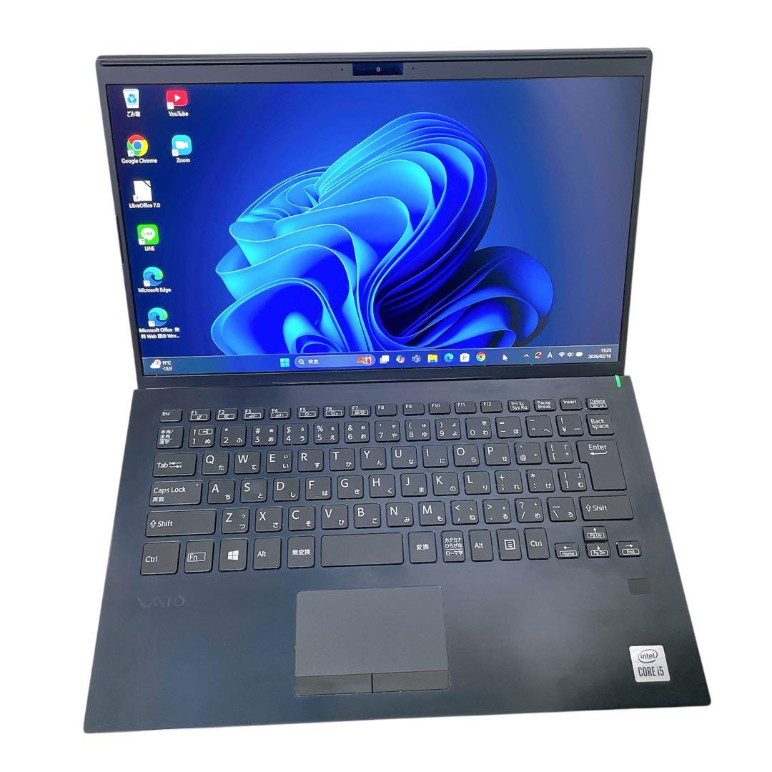 VAIO PRO PK ノートPC i5第10世代 8GB 256GB SSD