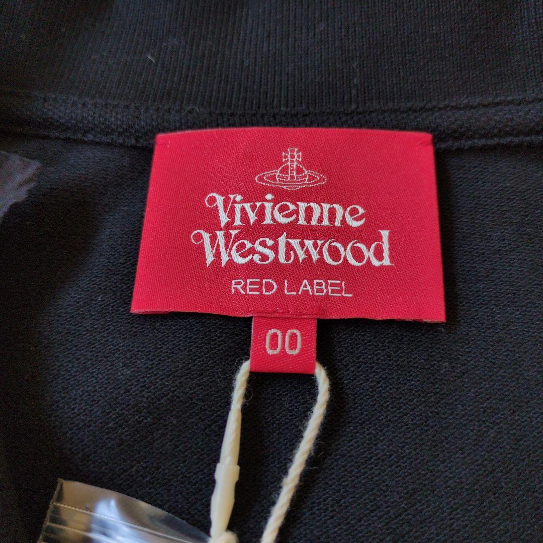 ☆未使用☆ヴィヴィアンウエストウッド　ラブフリル　ポロ　オーブ　半袖　ブラック
