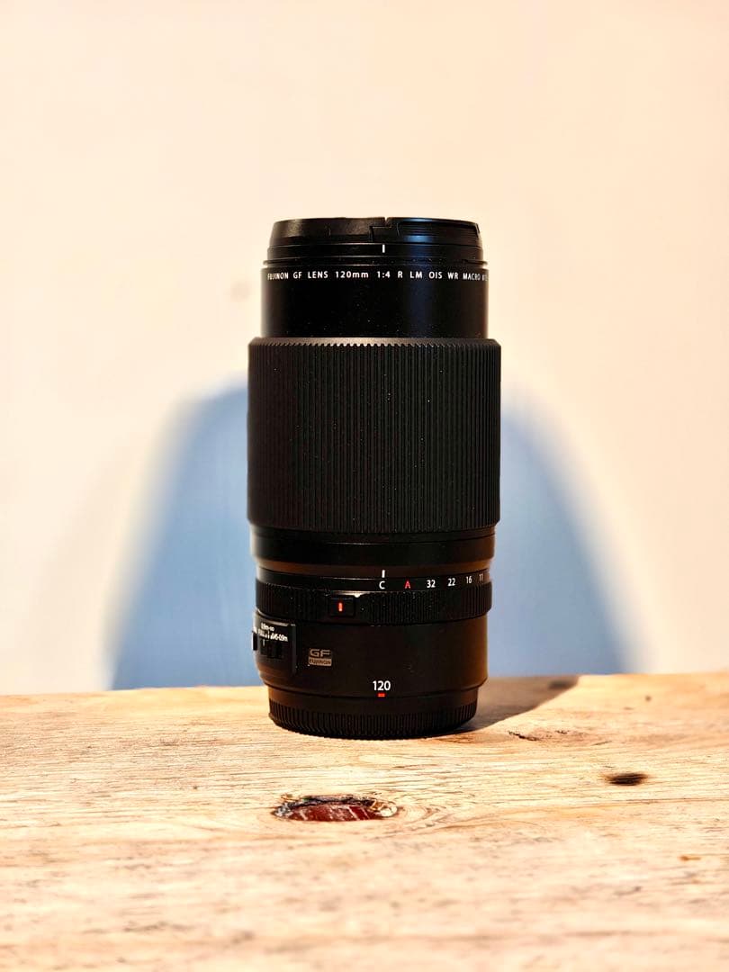 【極美品】フジフィルムGF120mm F4.0 レンズ 防塵防滴 ワンオーナー品