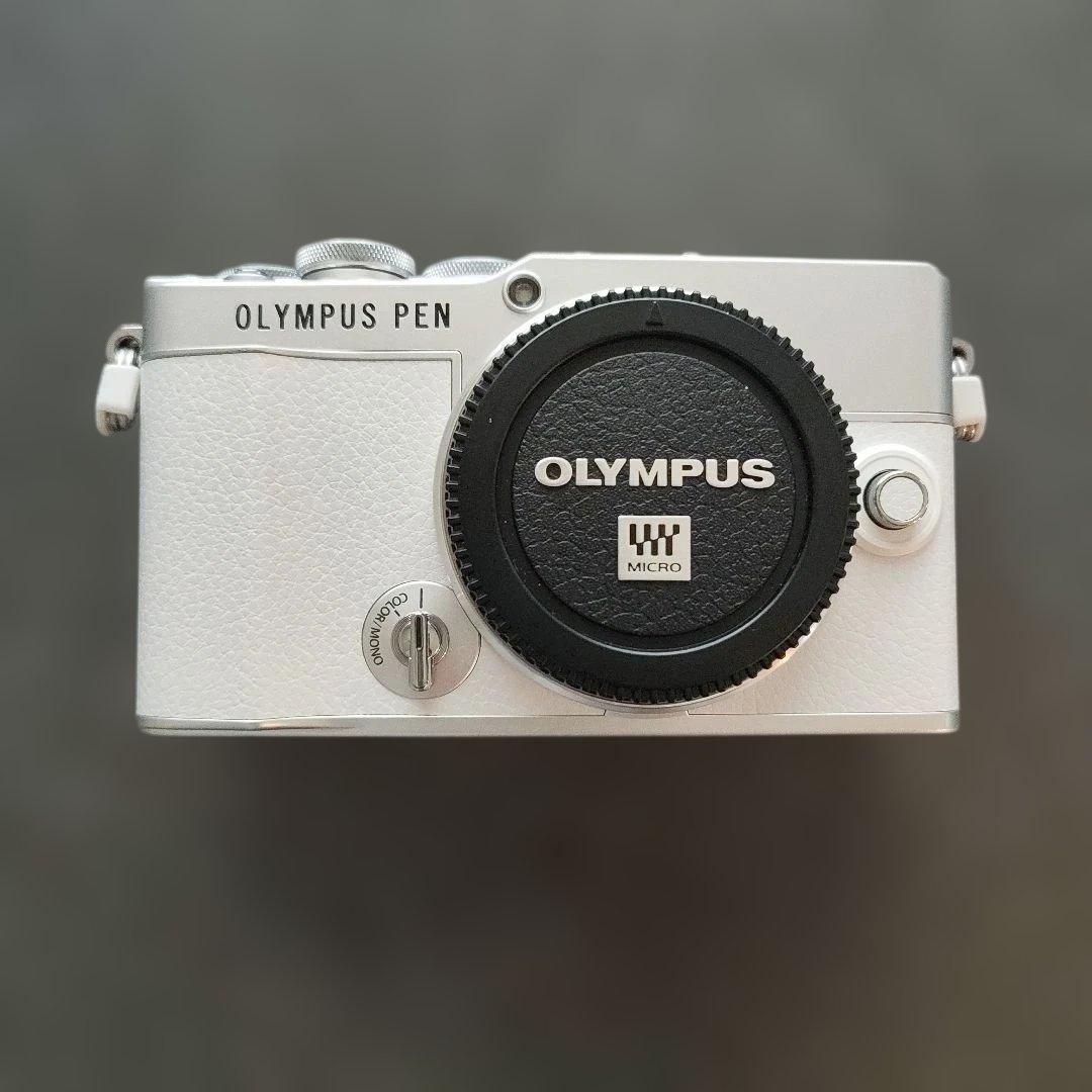 【美品】OLYMPUS PEN E-P7 ホワイト ボディ｜撮影ガイド本付き