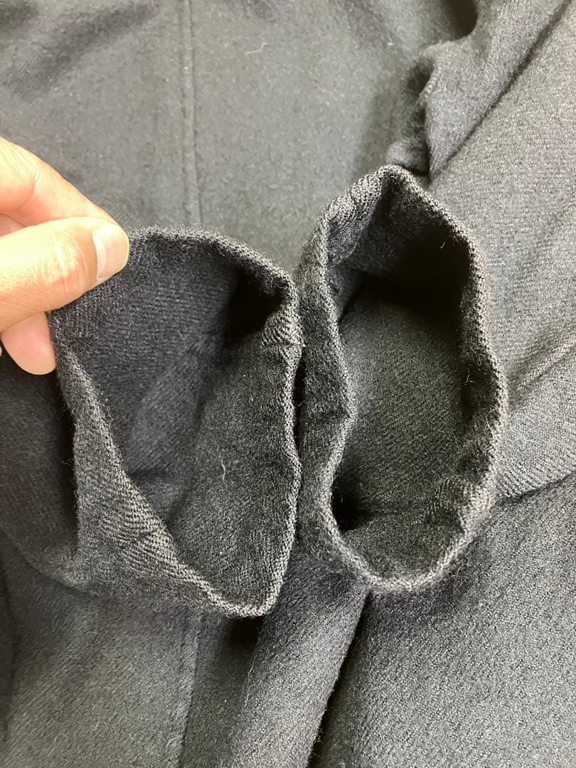 専用　コムデギャルソンシャツ　縮絨　ウールジャケット 　黒　Mサイズ