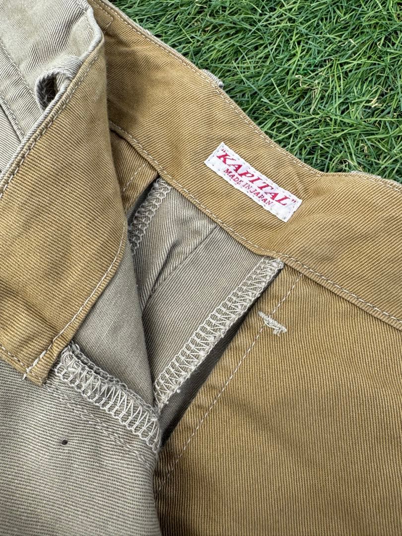 値下！KAPITAL ベージュ チノパン　size 3