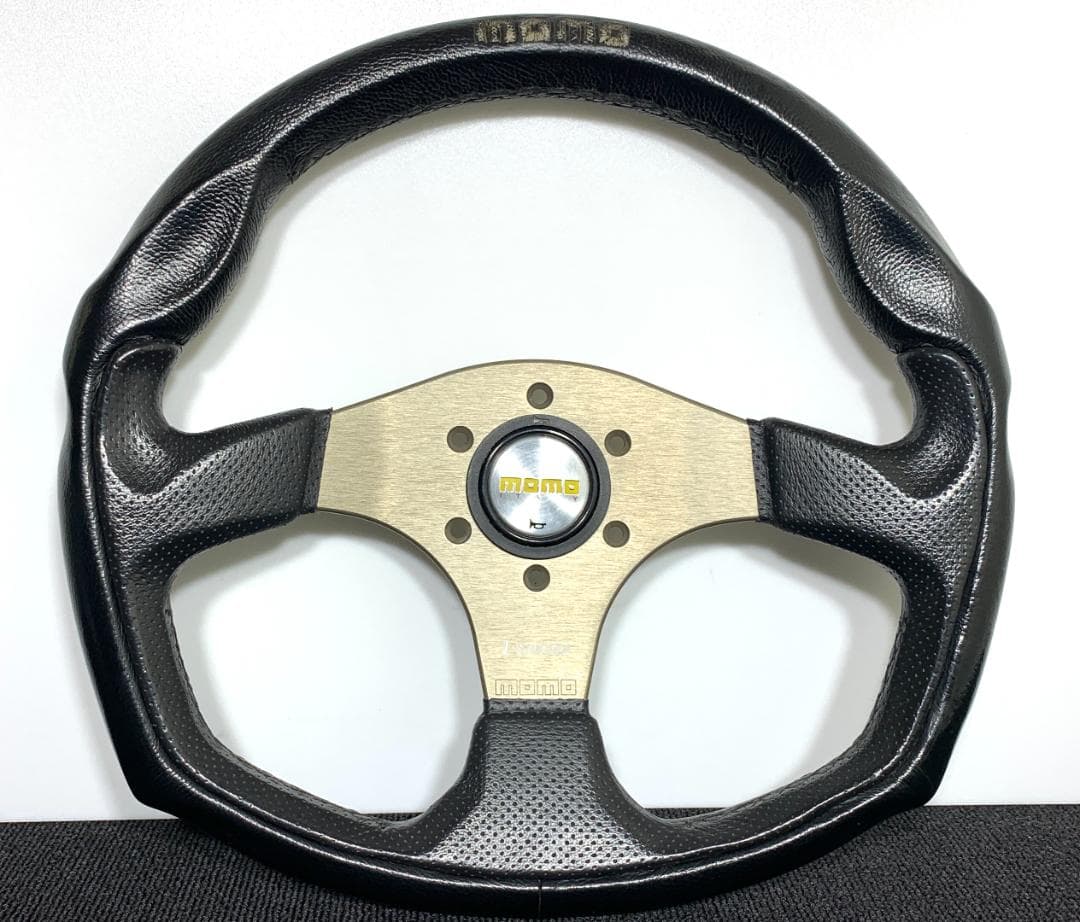 モモ ルーチェ LUCE L-1 ステアリング ホーンボタン付 希少 16年製