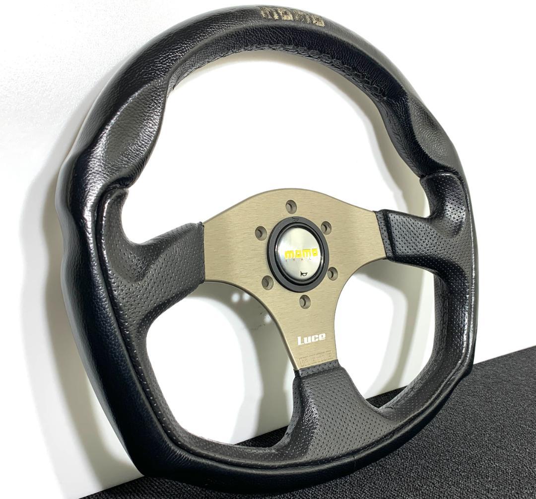 モモ ルーチェ LUCE L-1 ステアリング ホーンボタン付 希少 16年製