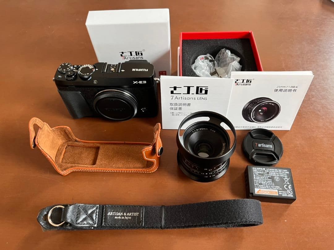 デジタルカメラ Fujifilm X-E3 + 7Artisans 25mm f/1.8