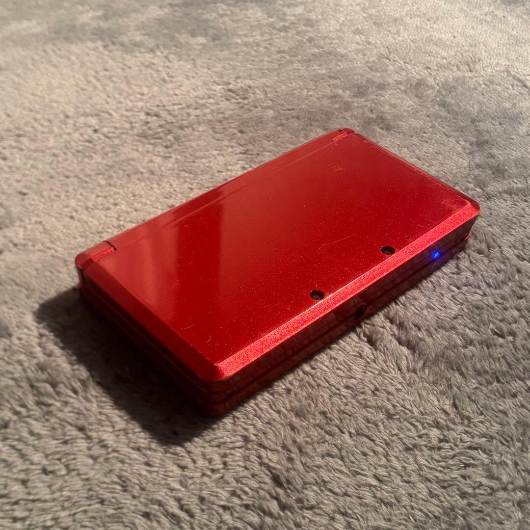 ニンテンドー Nintendo 3DS レッド 動作確認済み