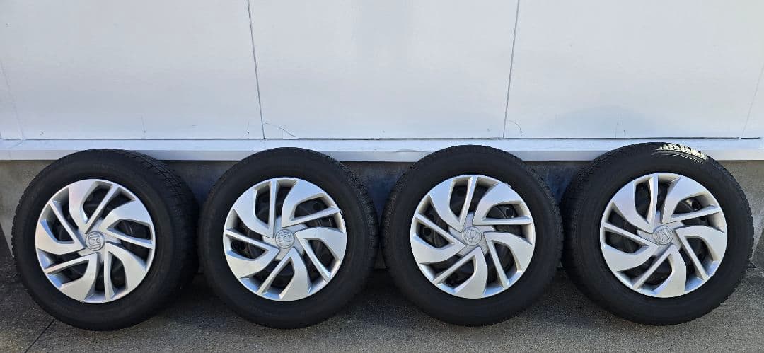 フリード純正ホイール スタッドレスセット 中古7部山